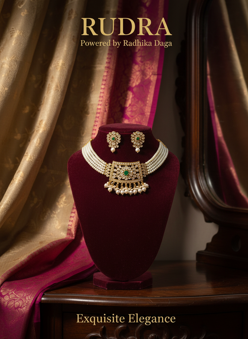 Exquisite Elegance Pearl Choker