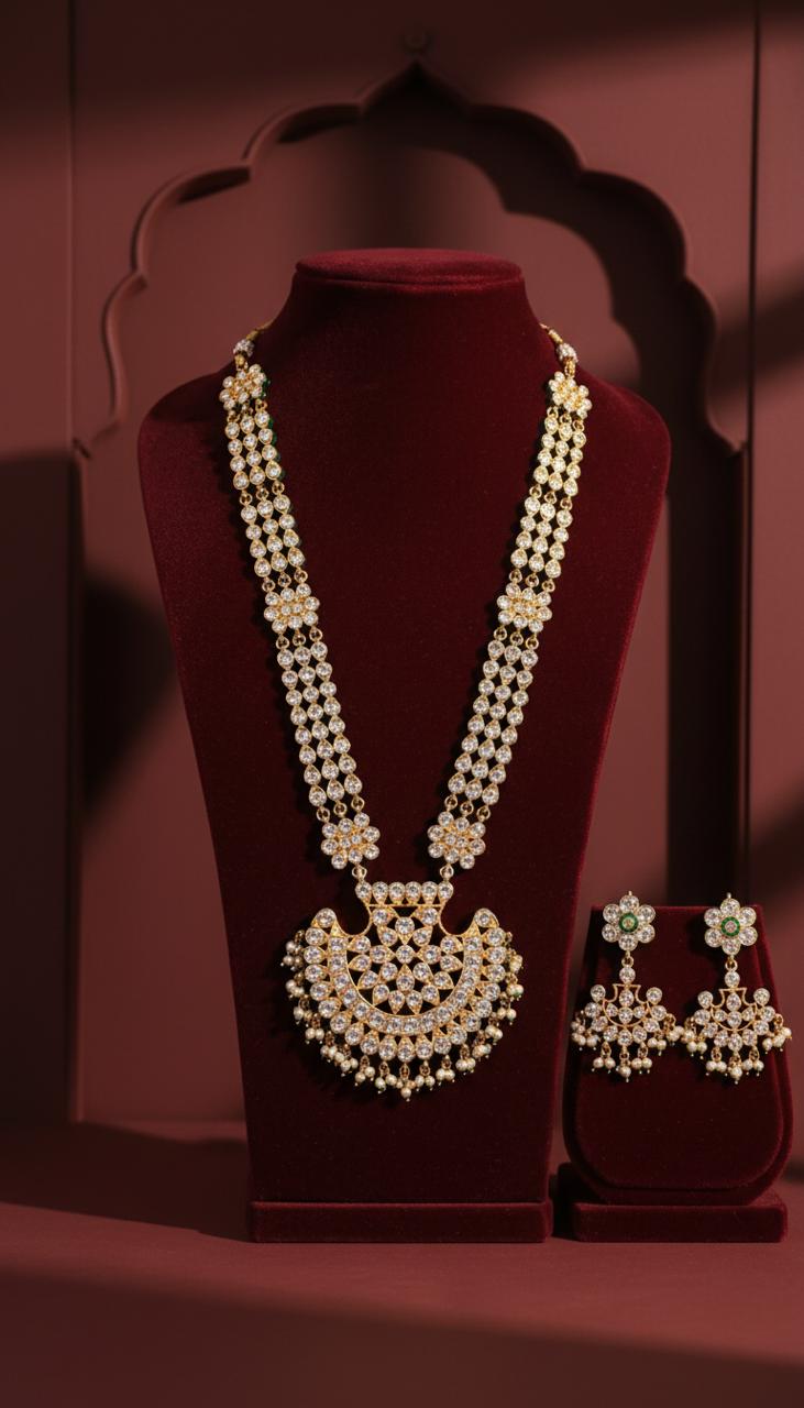 BIKANERI JADAU long set with earrings