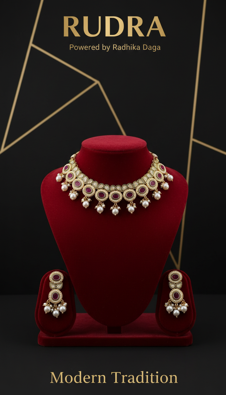 Modern Tradition Pearl Choker Set