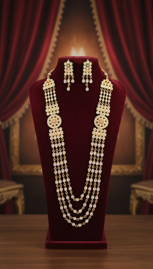 BIKANERI JADAU RANI HAAR WITH EARRINGS