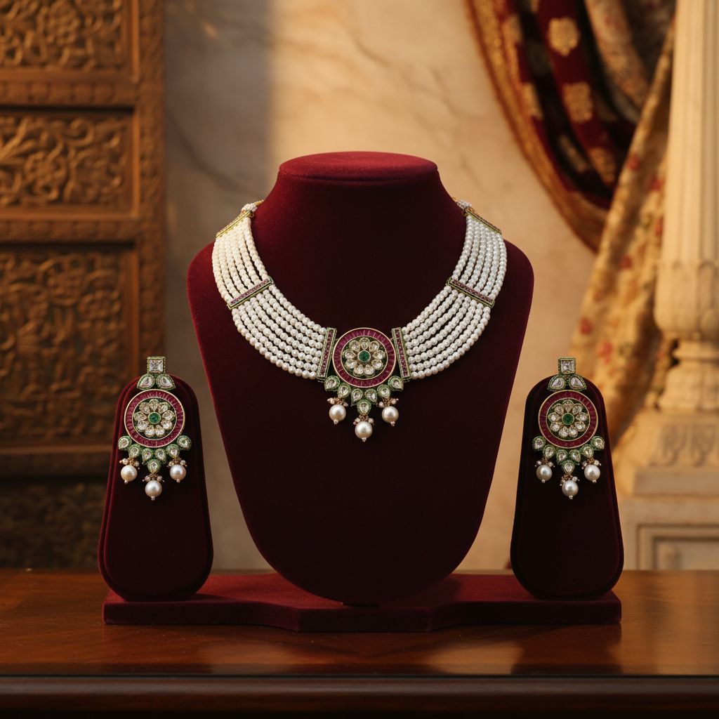 Ruby moti set